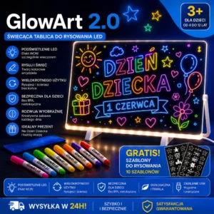 GlowArt 2.0- Zamień każdy rysunek w dzieło, które świeci